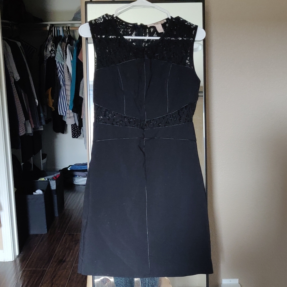 Black cocktail dress
